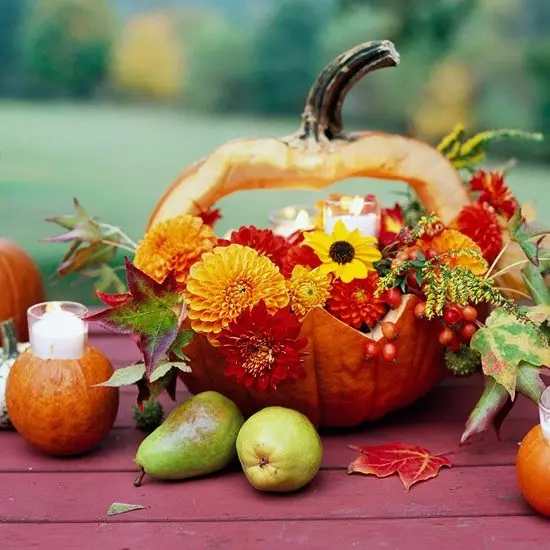 Jesen košarica: nekoliko ideja za obrt iz prirodnih materijala