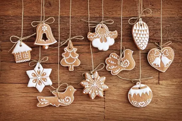 New Year's Crafts Do It Yourself (35 foto's)