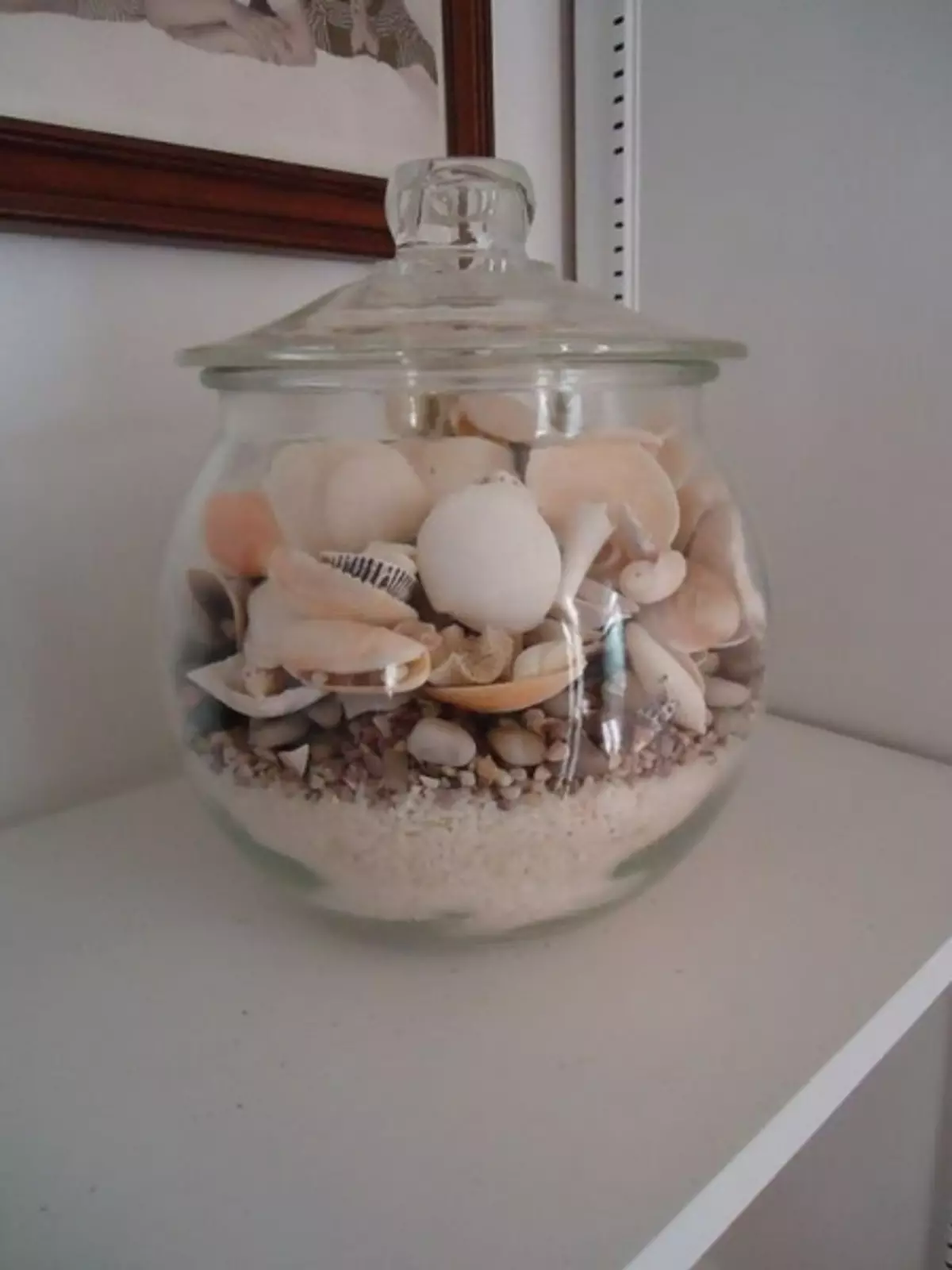 একটি অ্যাপার্টমেন্ট সাজাইয়া: তাদের নিজস্ব হাত দিয়ে seashells থেকে কারুশিল্প (45 ছবি)