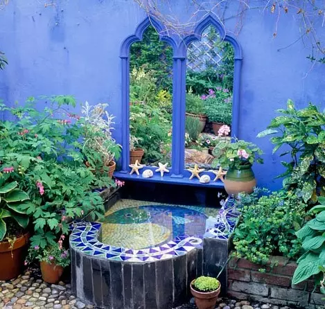 Miroir de jardin: idées de décoration (20 photos)