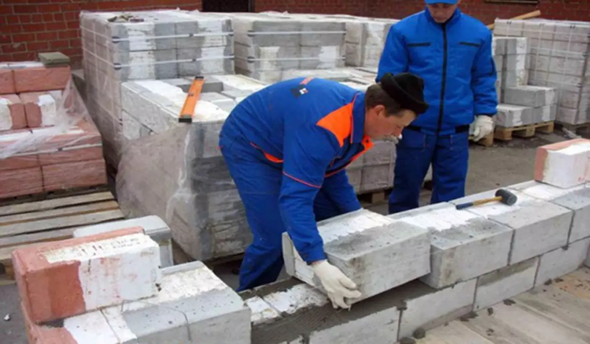 Tembok Témbok MASONY ti blok beton Ceramzite