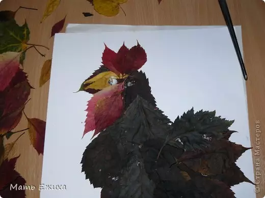 Ayam dari daun dengan tangan Anda sendiri dengan foto dan video