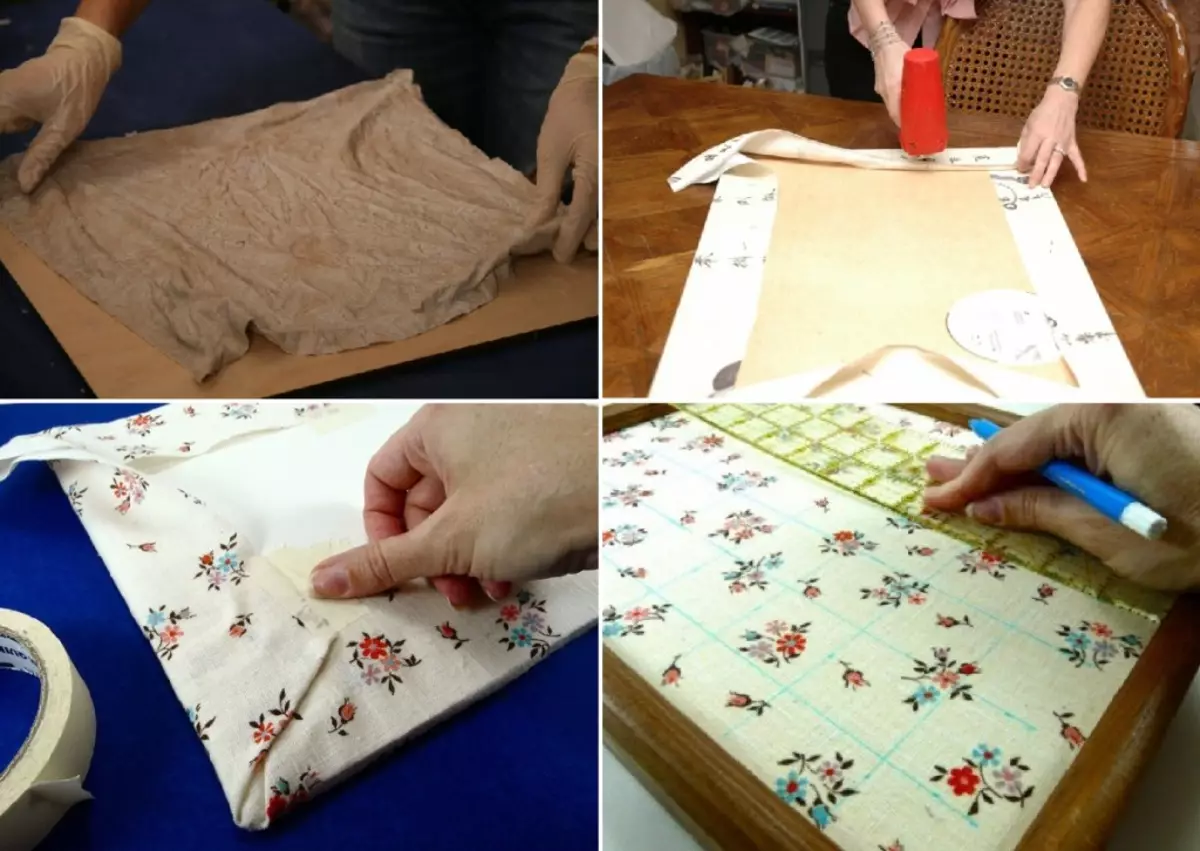 Како направити основу за плочу тканине
