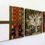 Пънк на стената на тъканта - творчески декор със собствените си ръце